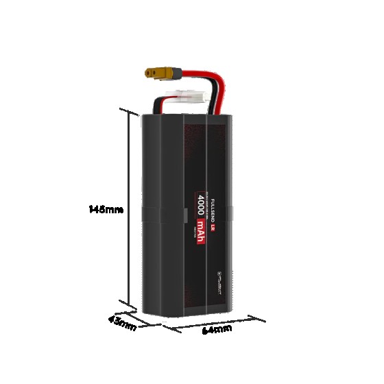 Hot Sales IFlight Fullsend 6S 10000mAh Li-Ion Drone Battery 25C EVE INR21700-50PL With XT60 Connector for Drones